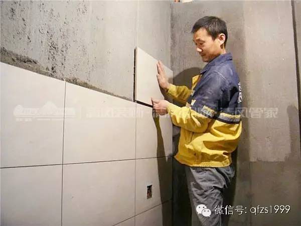 工藝課堂 | 標準，在每一個施工環(huán)節(jié)，清風裝飾樣板間之瓦工階段