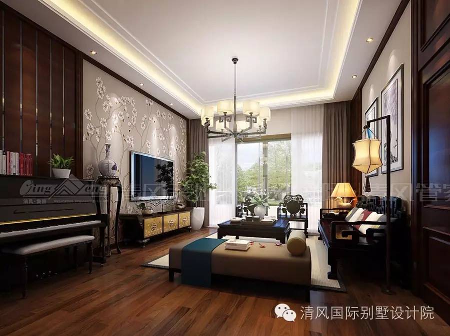 新中式家裝設(shè)計，在溫雅含蓄中，修身養(yǎng)性。