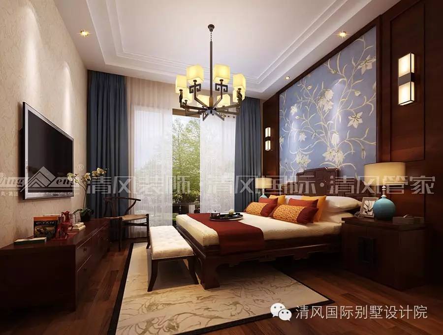 新中式家裝設(shè)計，在溫雅含蓄中，修身養(yǎng)性。