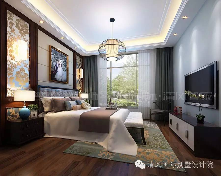 新中式家裝設(shè)計，在溫雅含蓄中，修身養(yǎng)性。