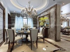 用美式家裝強(qiáng)大的包容性，表現(xiàn)生活中的優(yōu)雅、隨性。