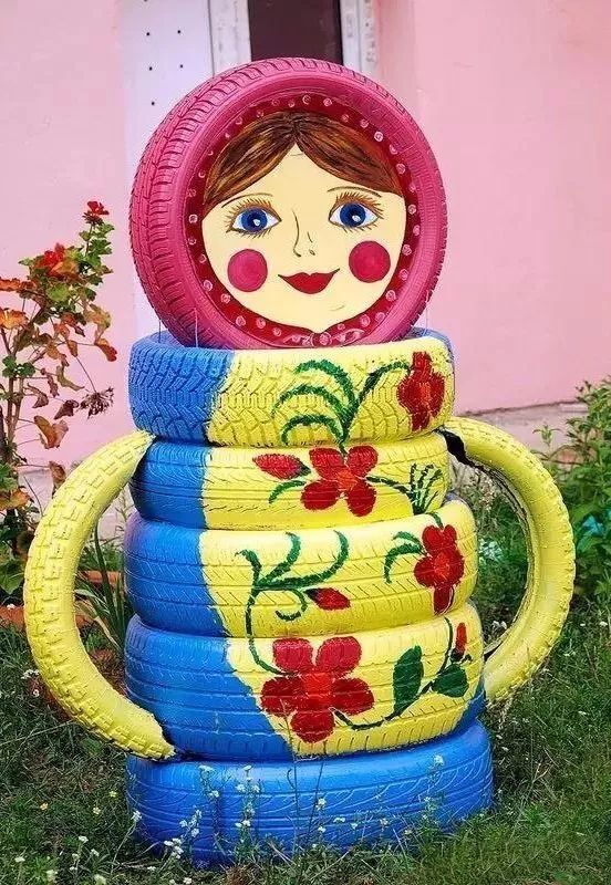 輪胎花園，給孩子一個(gè)不一樣的世界。