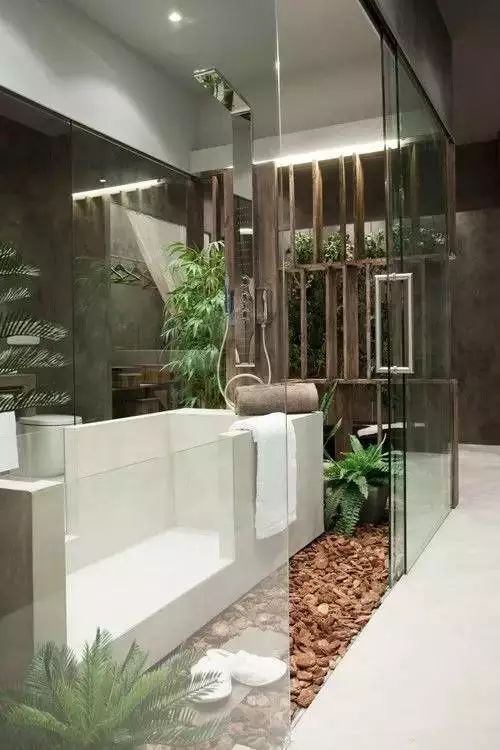衛(wèi)生間也可以像花園一樣生機盎然！
