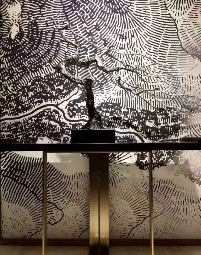 新中式玄關(guān)，推開門就讓人驚艷到心！