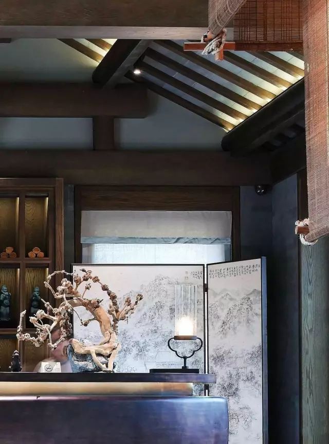 新中式玄關(guān)，推開門就讓人驚艷到心！