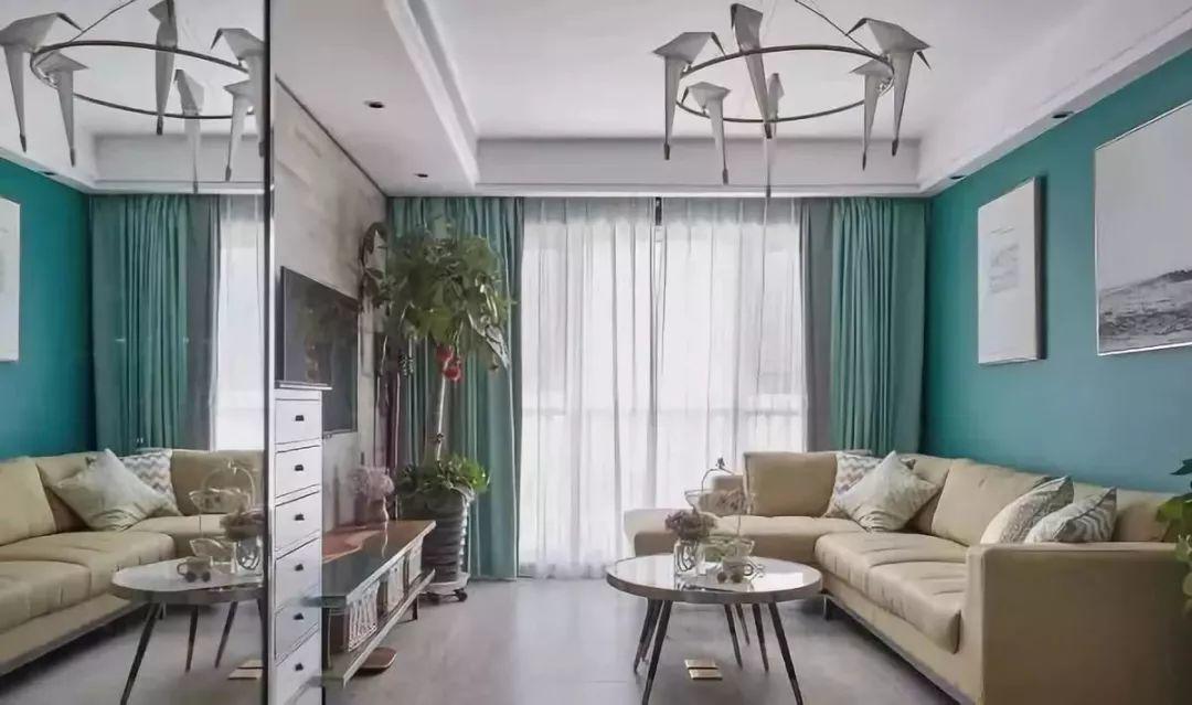 現(xiàn)代簡(jiǎn)約式的空間，窗簾究竟要如何搭配？