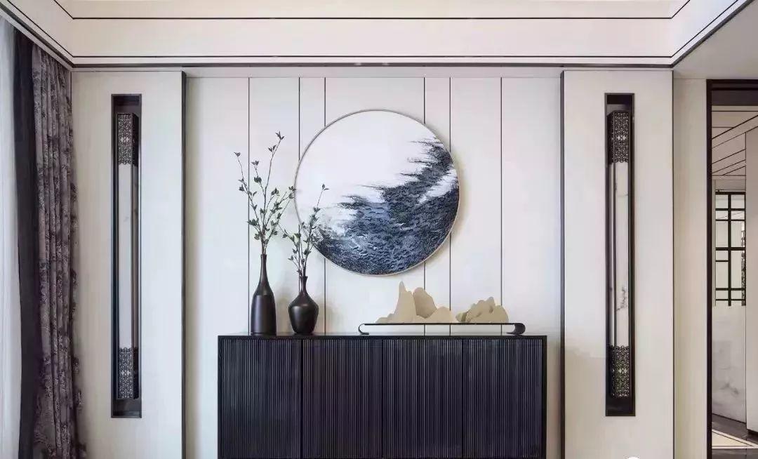 細(xì)節(jié)處的新中式。