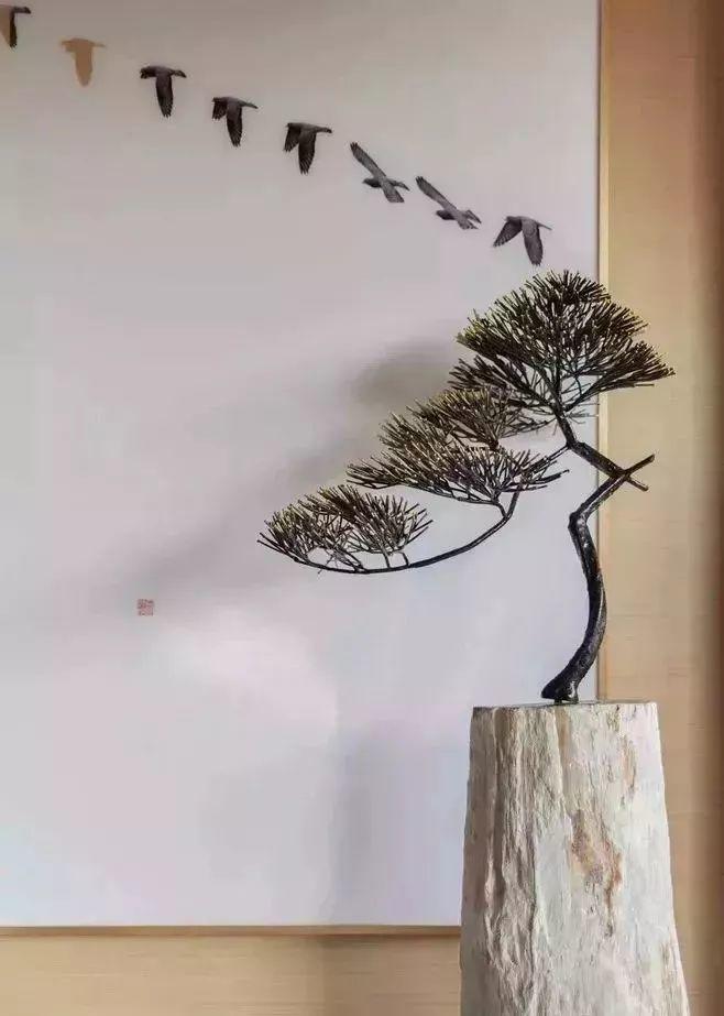 細(xì)節(jié)處的新中式。