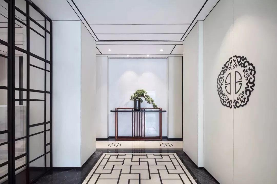 細(xì)節(jié)處的新中式。