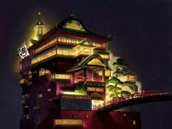 花花世界|從神劇“千與千尋”看植物配置與建筑！