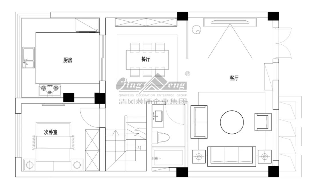 賞·析|現(xiàn)代簡(jiǎn)約，感受開(kāi)放空間的氛圍美感