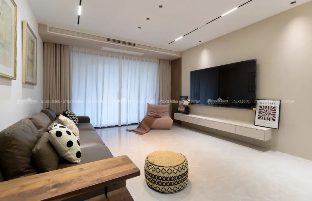 賞·析|120㎡現(xiàn)代簡約，愜意治愈的生活空間