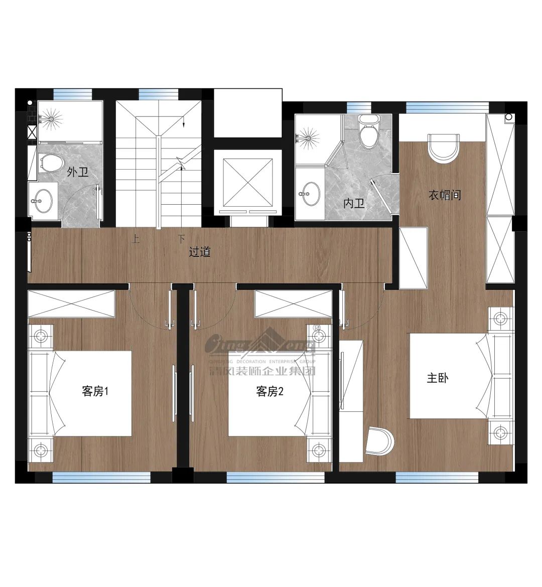 賞·析|460㎡現(xiàn)代輕奢，精致與藝術(shù)的碰撞