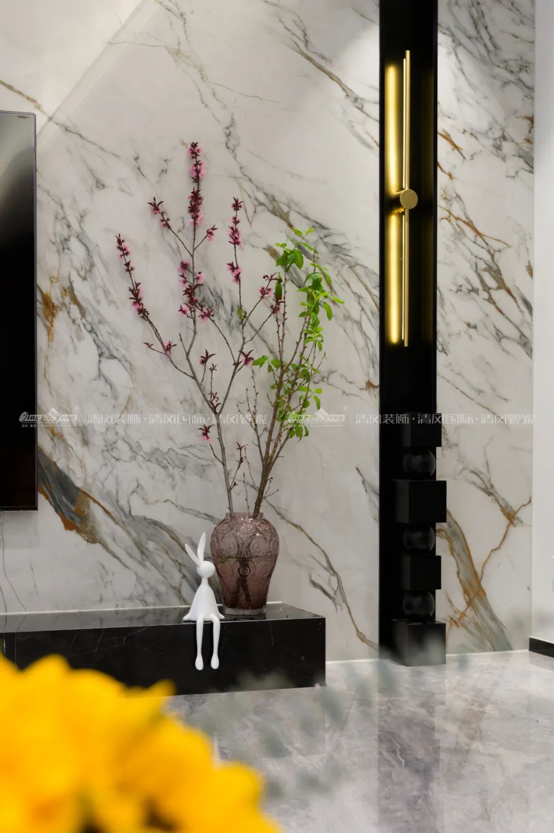 賞·析|460㎡現(xiàn)代輕奢，精致與藝術(shù)的碰撞