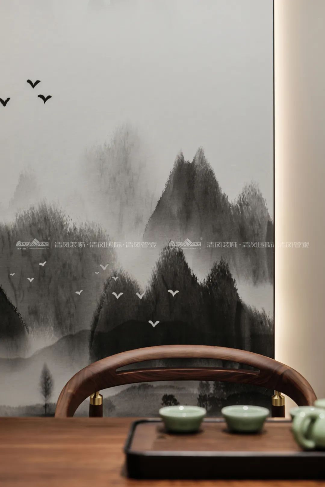 賞·析|450㎡簡(jiǎn)約大宅設(shè)計(jì)，循光而至，靜謐于心