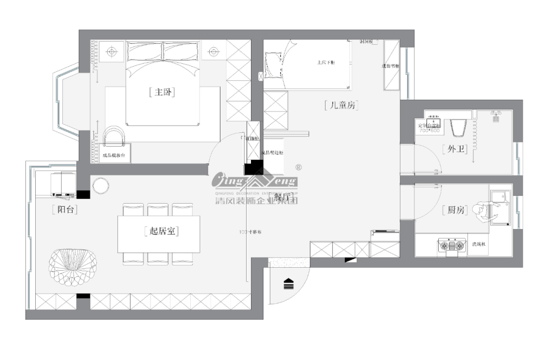 賞·析|70㎡現(xiàn)代原木風(fēng)，以自然本色，凝固時(shí)間