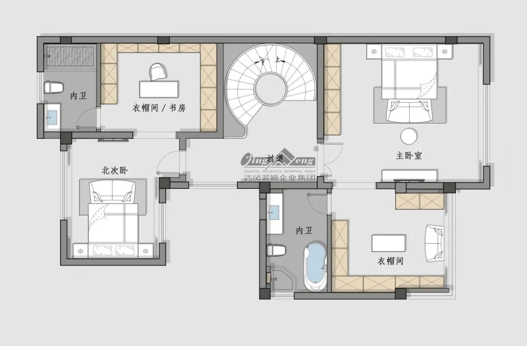 賞·析|396㎡現(xiàn)代簡約，自由之邸