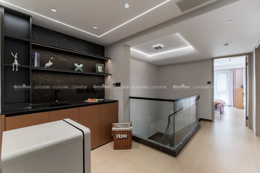 賞·析|180㎡現(xiàn)代簡約，探索家的生活軌跡