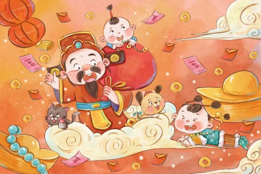 大年初五 | 五福臨門，恭迎財神